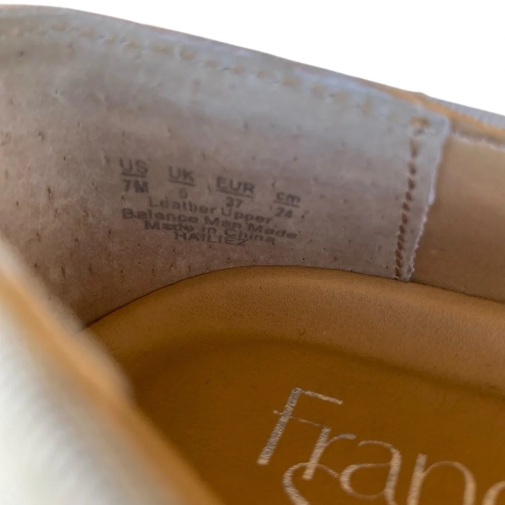 Franco Sarto Hailie 2  Womens Suede Slip On Shoes Size 7 - Picture 11 of 12